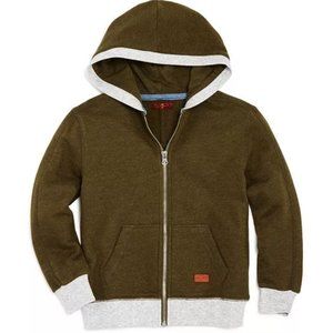 7 For All Mankind Boys' Contrast Zip-Up Hoodie, 4